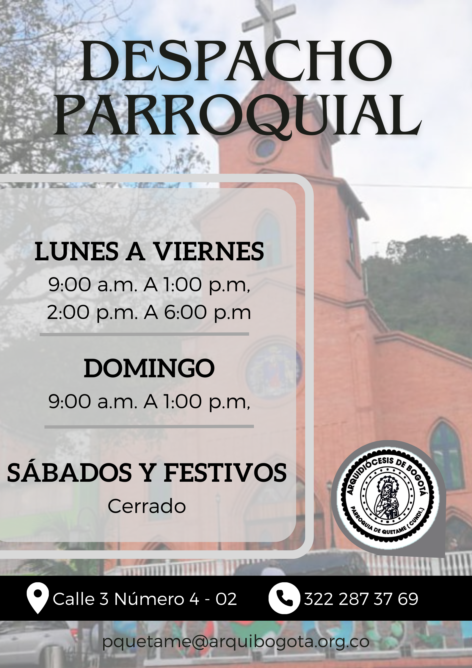 parroquia quetame